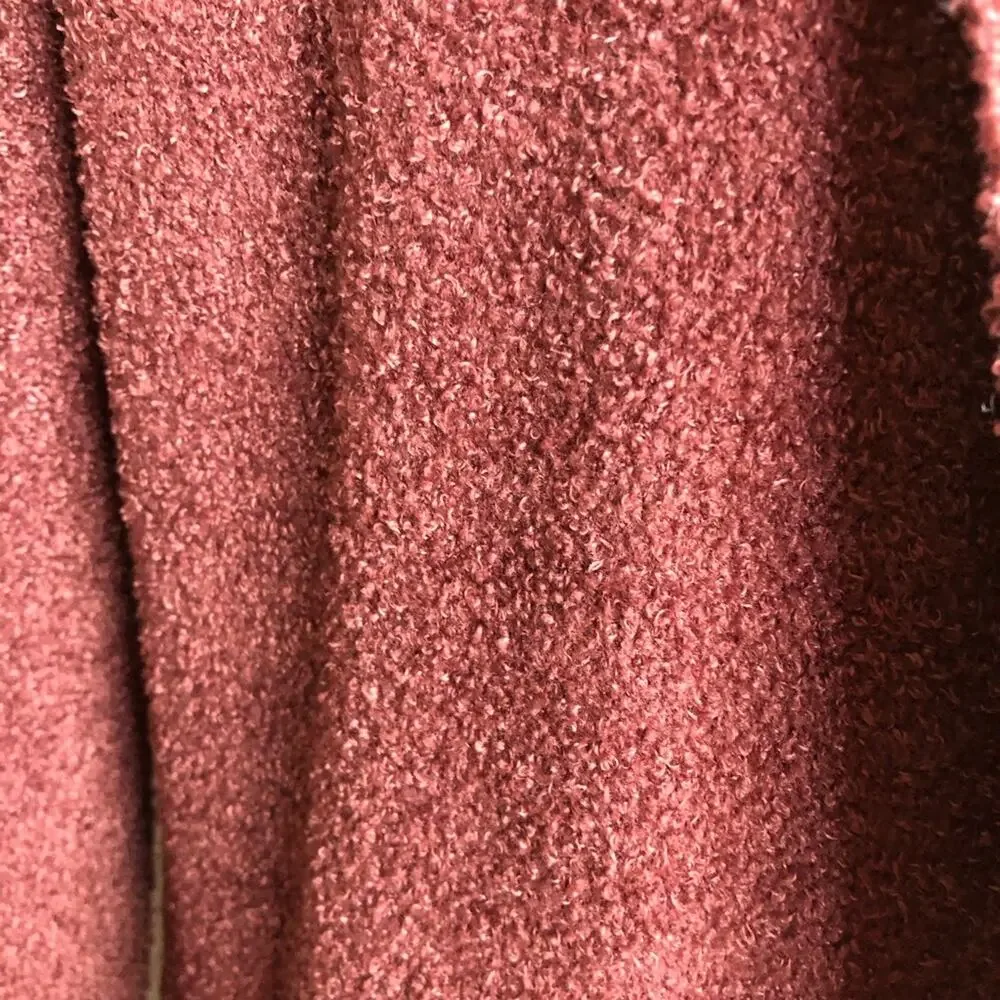 Barefoot Dreams CozyChic Lite maroon rust open front cardigan size Small